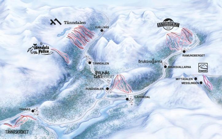 North Mountain Lodge Funasdalen Luaran gambar